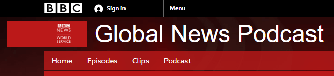 BBC World Service Global New Podcast